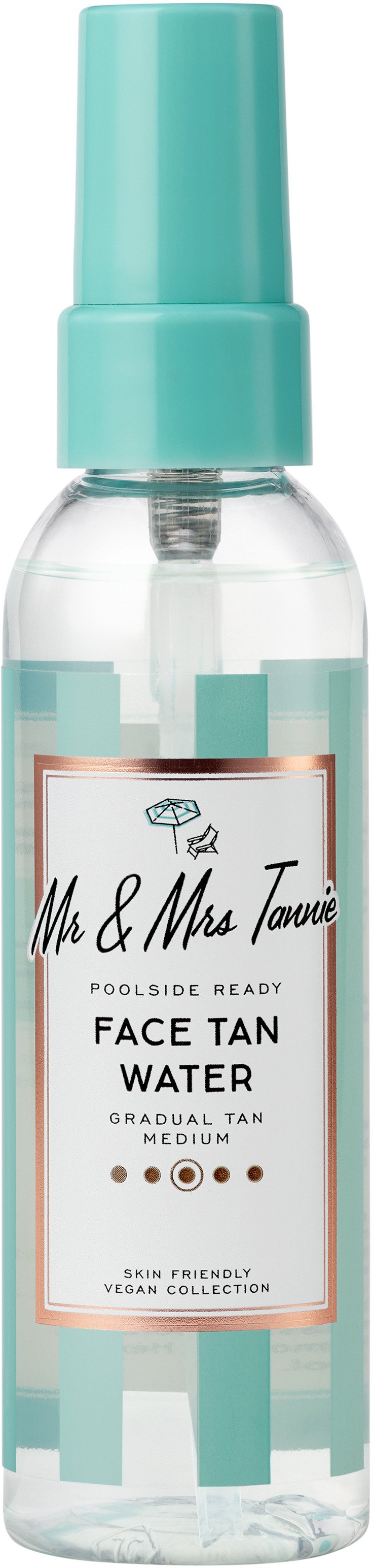 Mr & Mrs Tannie Face Tan Water 75 ml