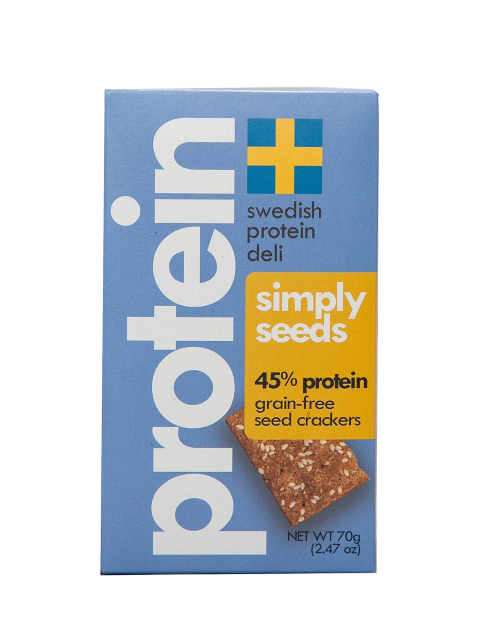 Fjällbergets Bageri Swedish Protein Deli Simply seeds 60g