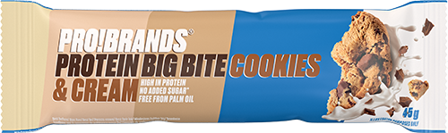ProBrands Protein Bar BigBite Cookies & Cream 45 g