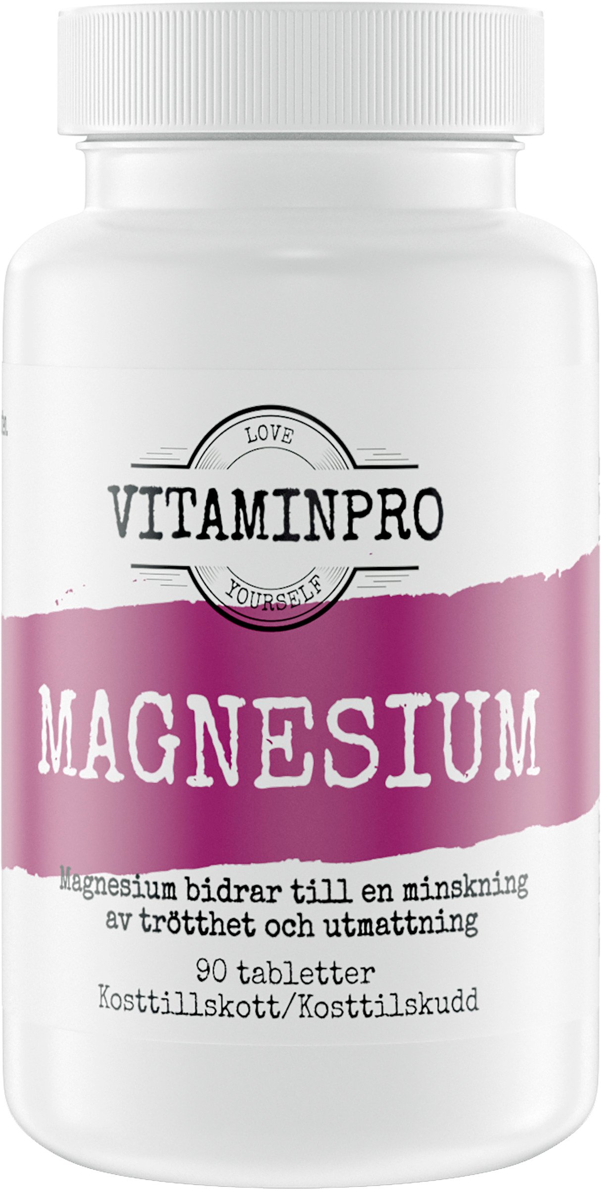 Vitaminpro Magnesium 90 tabletter