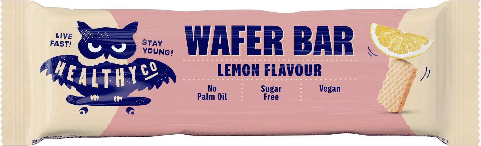 HealthyCo Lemon Wafer Bar 24g