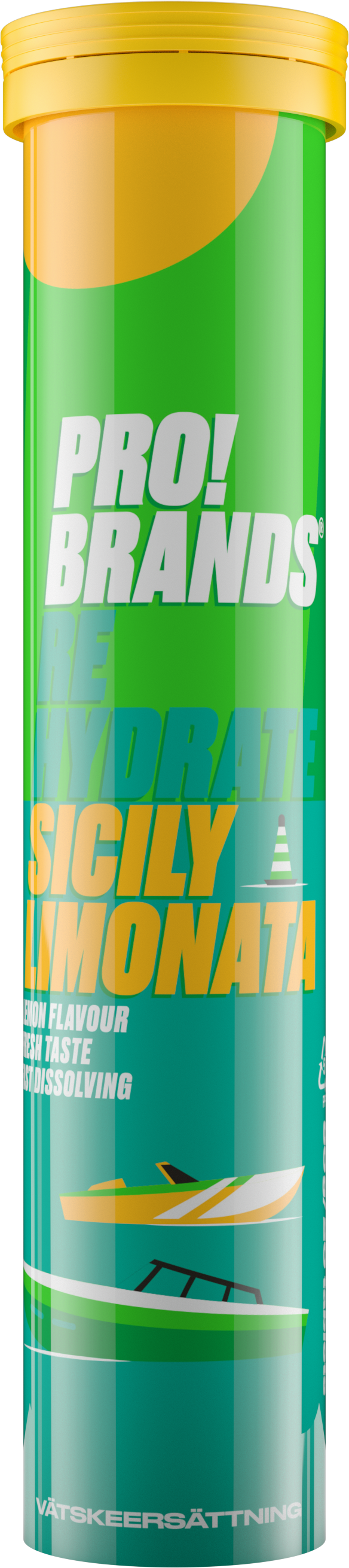 ProBrands Rehydrate Effervescent Sicily Limonata 20 tabletter