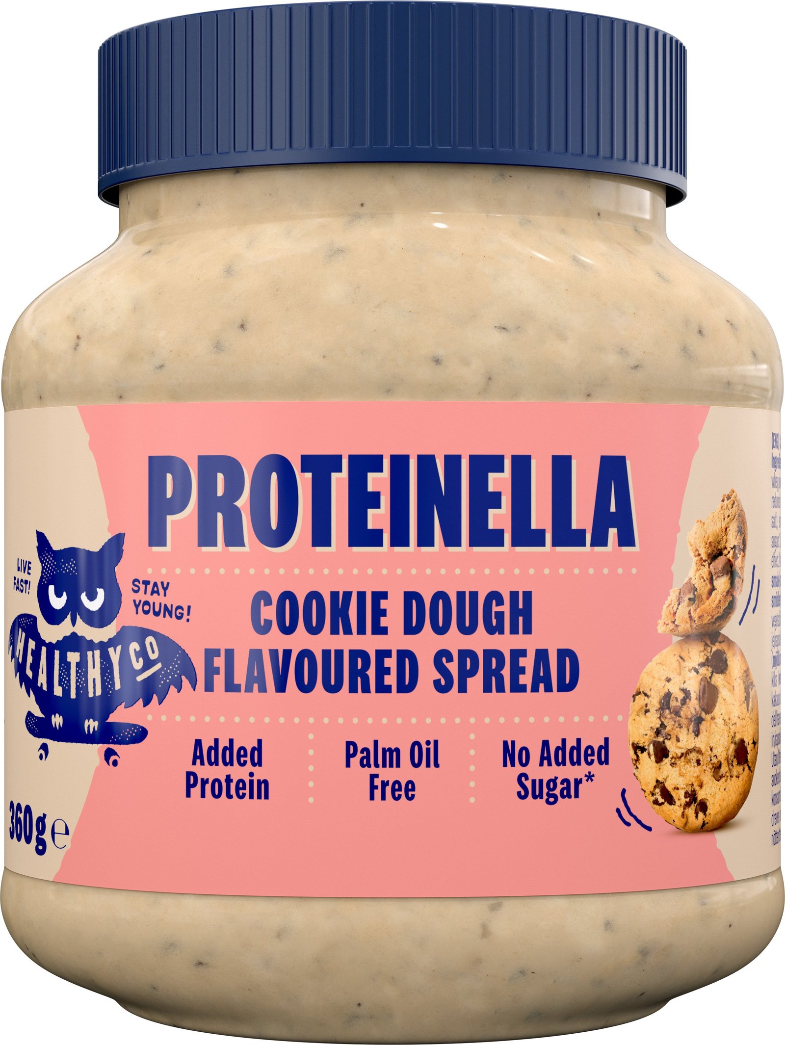 HealthyCo Proteinella Cookie Dough Flavoured Spread 360g