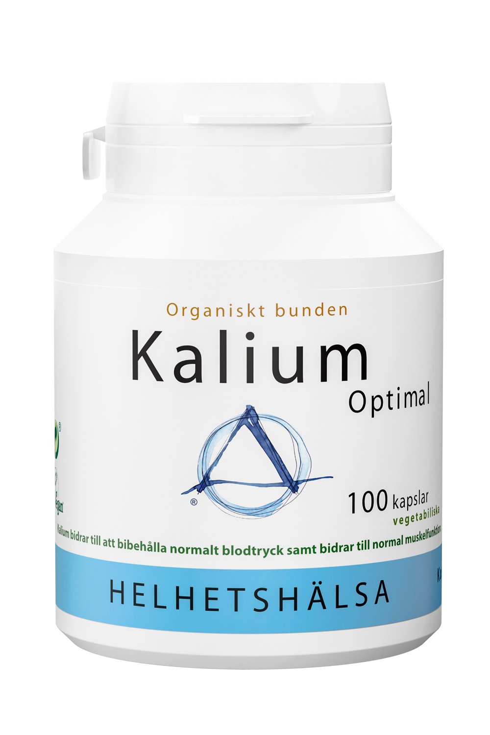Helhetshälsa KaliumOptimal 280 mg 100 kapslar