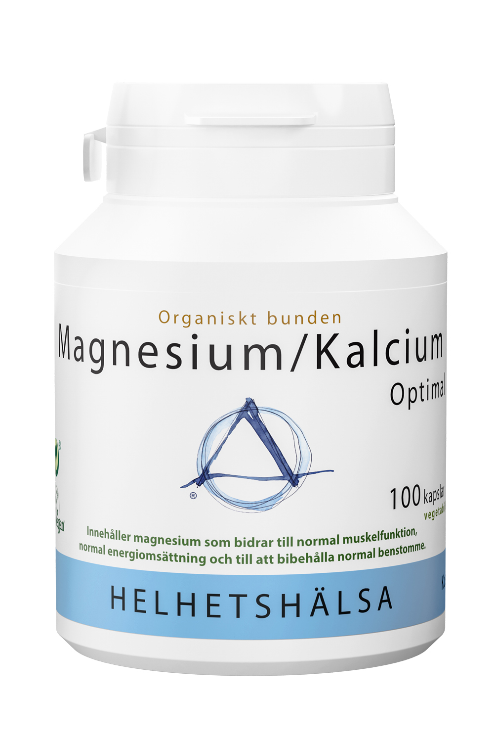 Helhetshälsa Magnesium/KalciumOptimal 100 kapslar