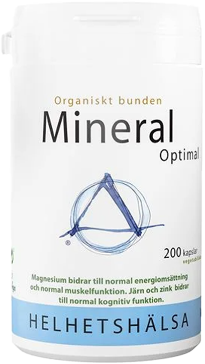 Helhetshälsa MineralOptimal 200 kapslar
