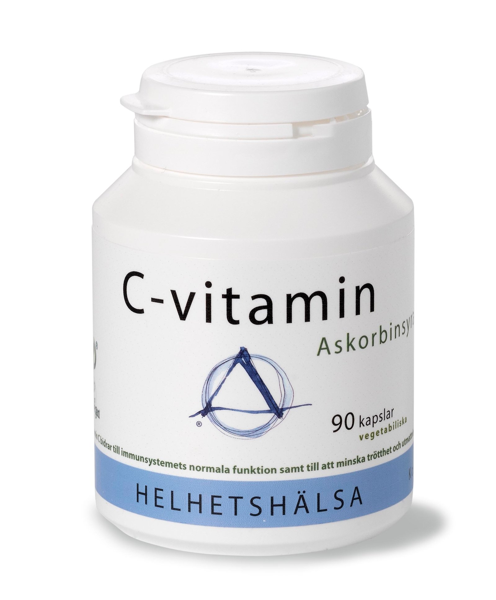 Helhetshälsa C-vitamin Askorbinsyra 600 mg 90 kapslar