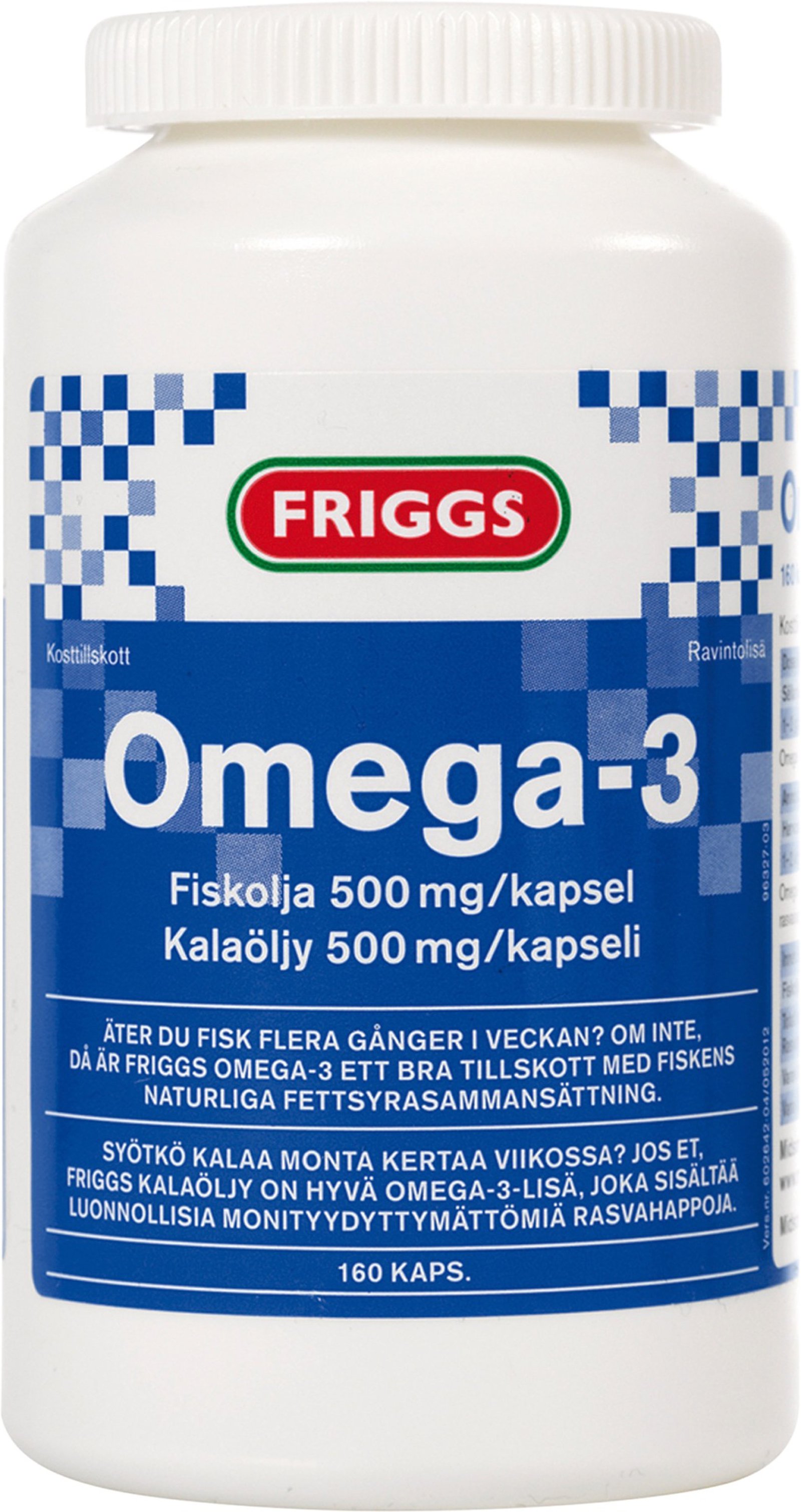 Friggs Omega-3 160 kapslar