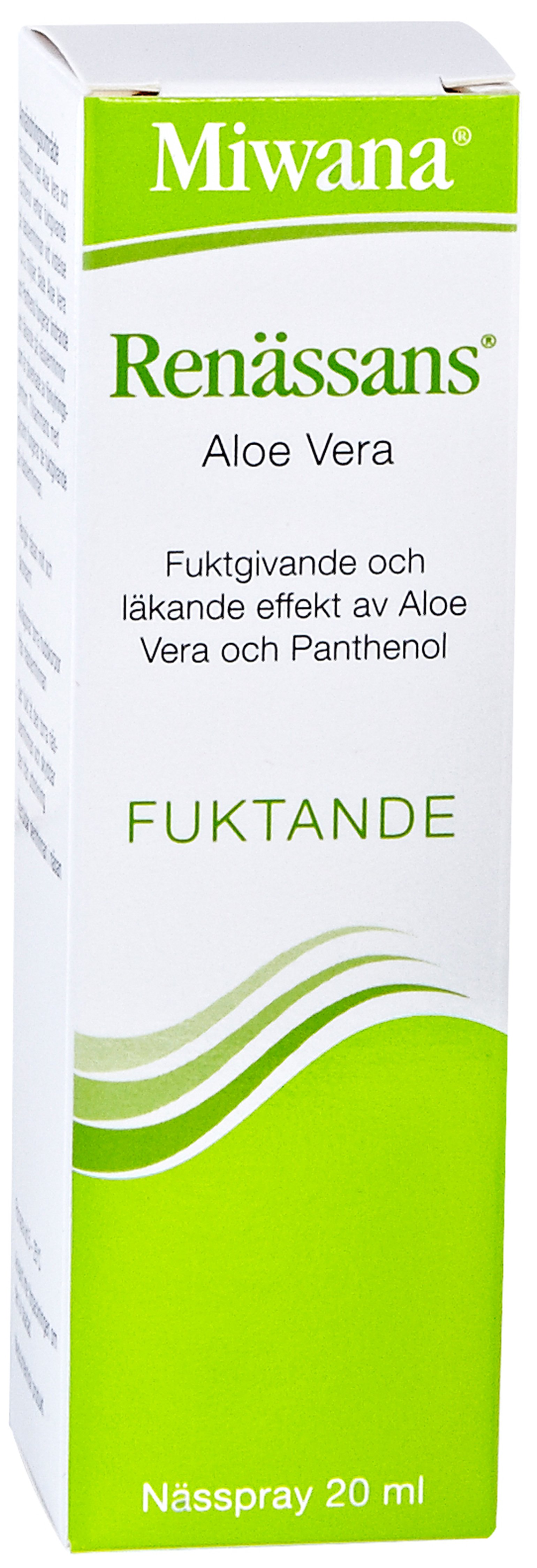 Renässans Nässpray aloe vera 20 ml