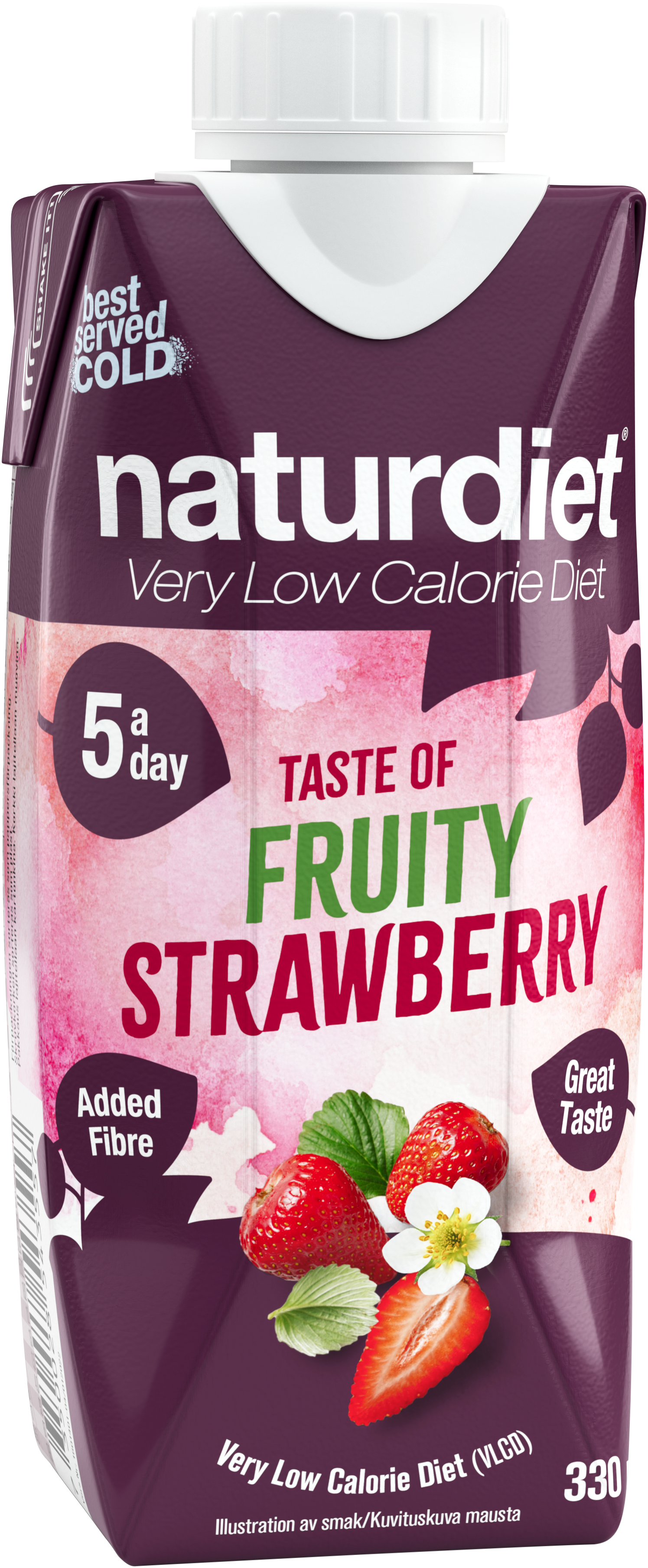 Naturdiet VLCD Strawberry Shake 330 ml