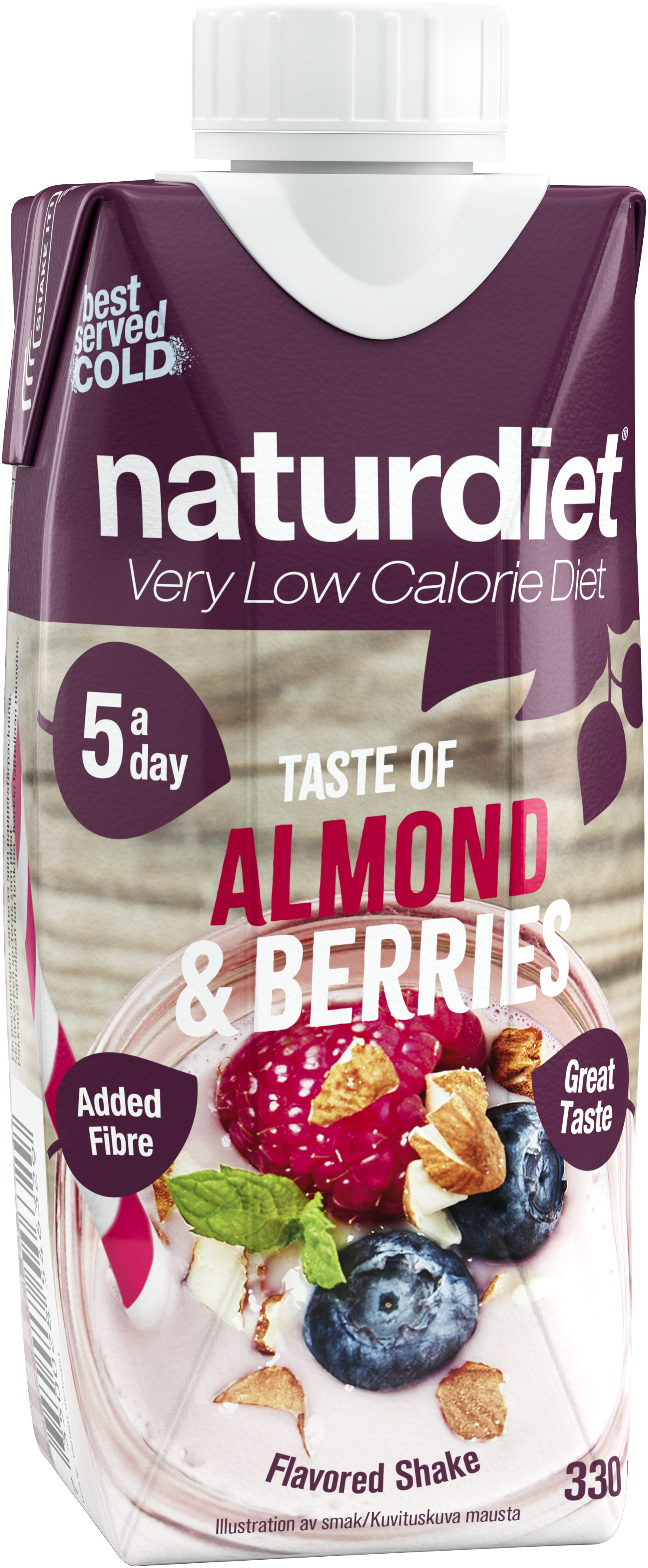 Naturdiet VLCD Almond & Berries Shake 330 ml