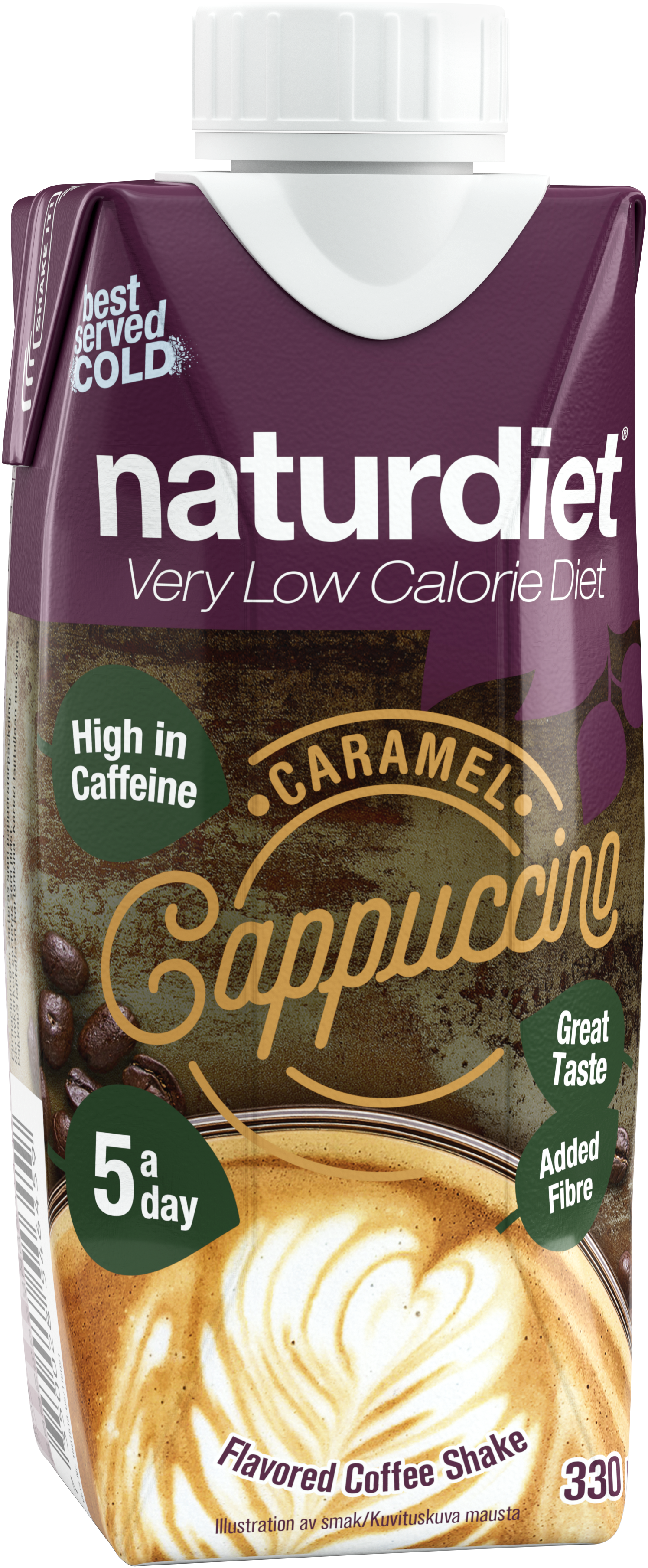 Naturdiet VLCD Caramel Cappucino Shake 330 ml
