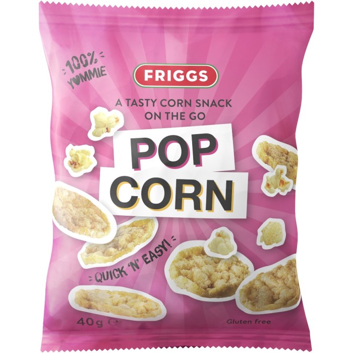 Friggs Mini Majssnacks Popcorn 40g