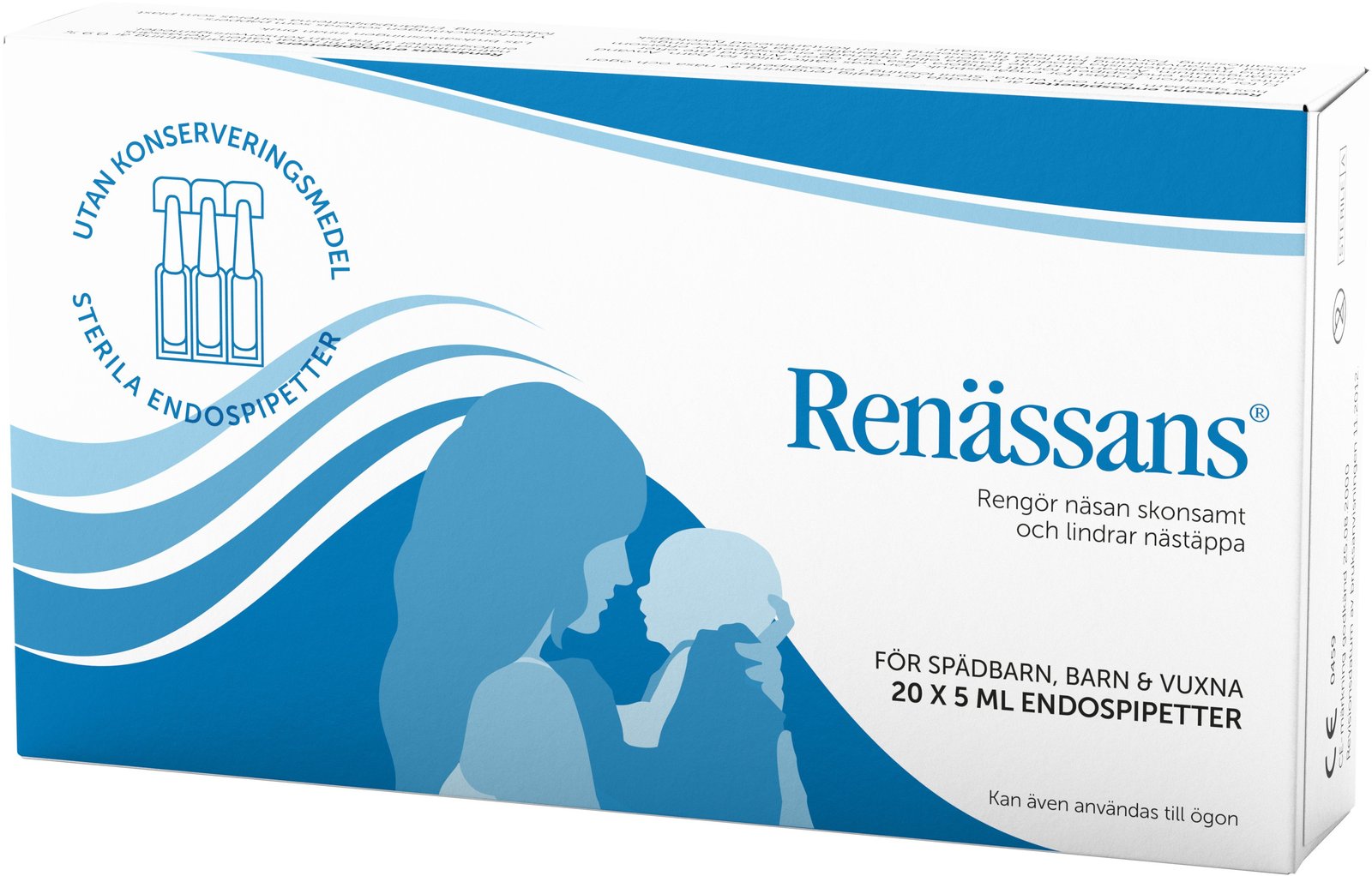 Renässans Näsdroppar Endospipetter 5 ml x 20 st