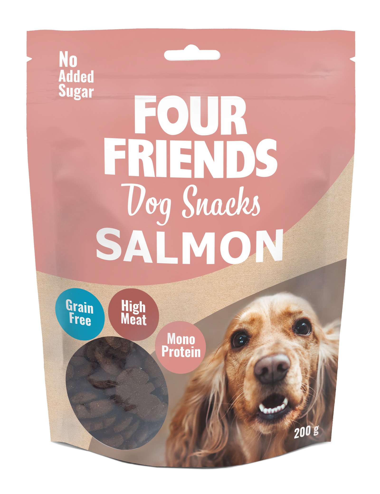 FourFriends Dog Snacks Salmon 200 g