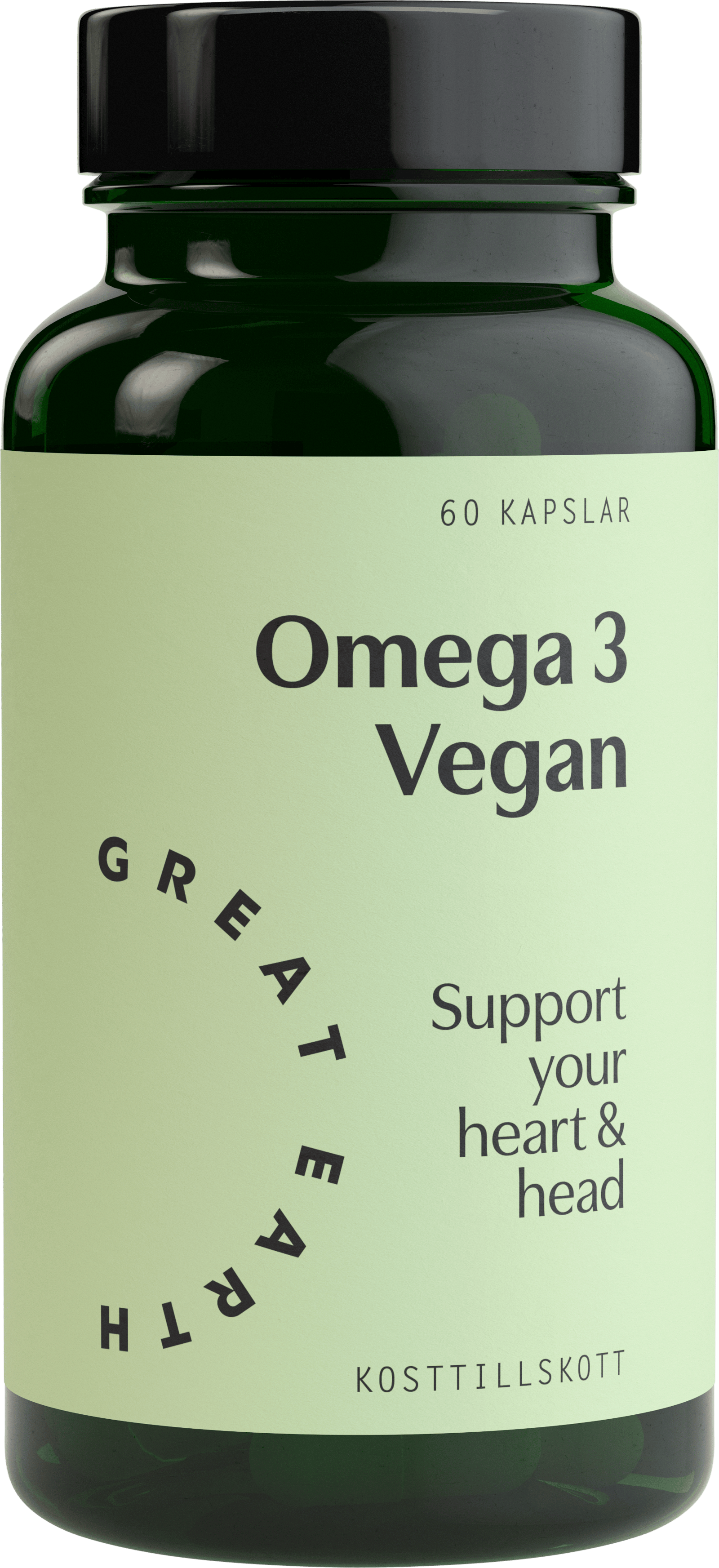 Great Earth Omega-3 Vegan 60 kapslar