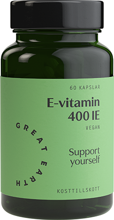 Great Earth E-Vitamin 60 kap