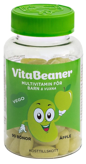 VitaBeaner Multivitamin Äpple 90 st