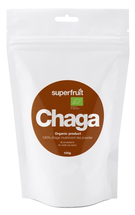 Superfruit Chaga Pulver EKO 100g