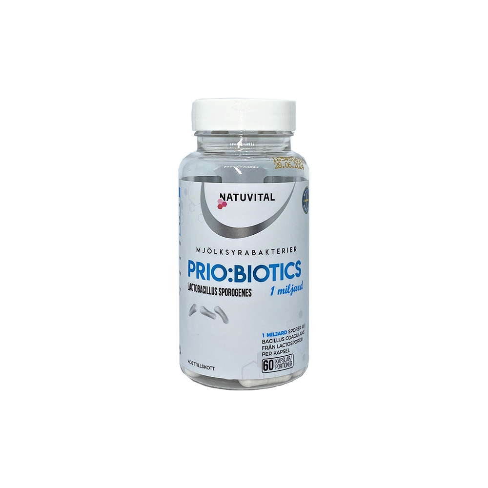 Natuvital Prio:Biotics 60 kapslar