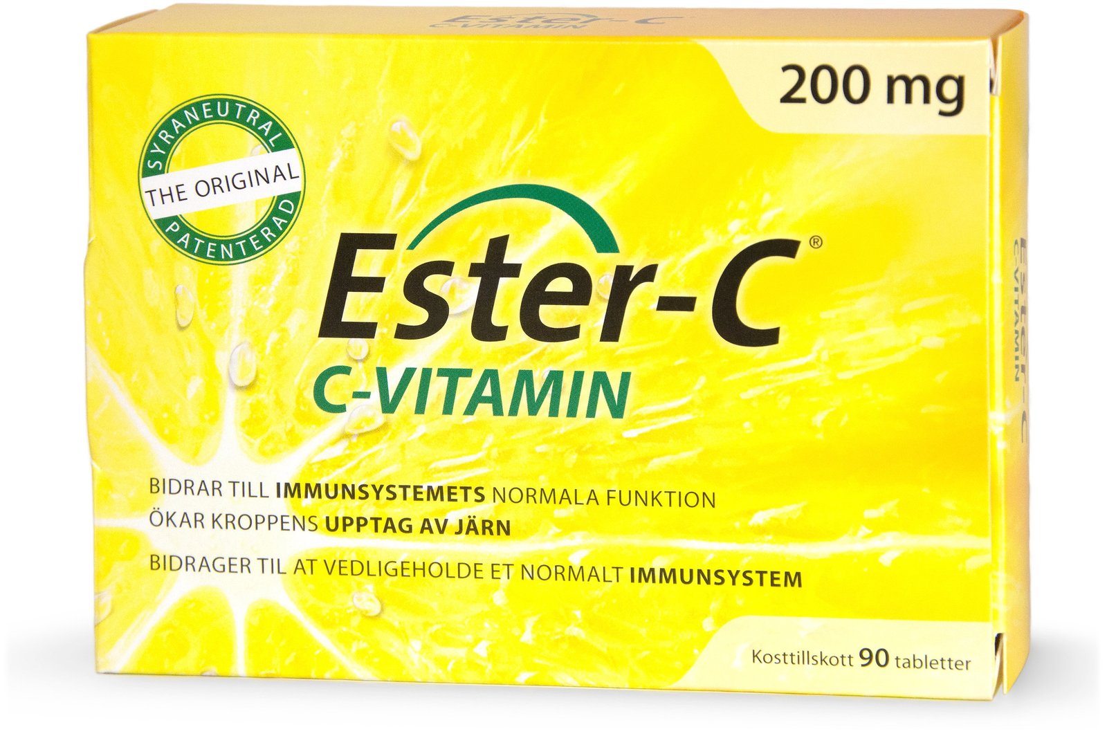 Ester-C 200 mg 90 tabletter