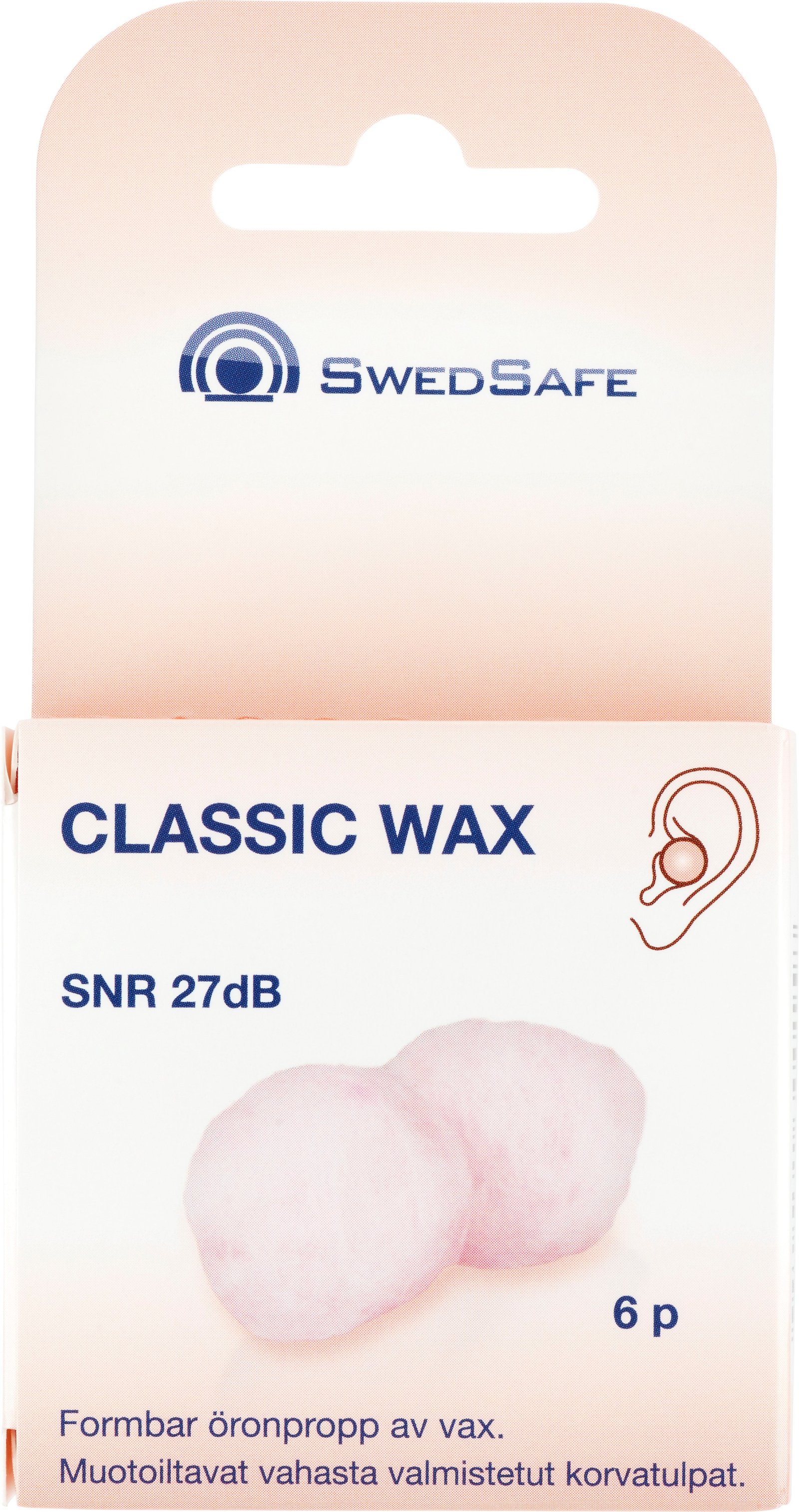 SwedSafe Classic Wax 6 st