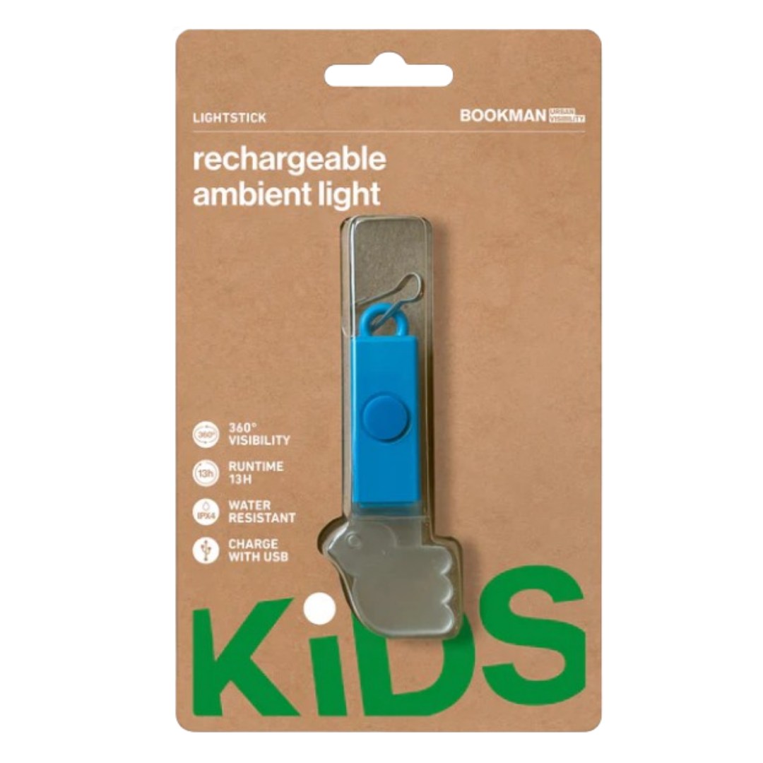 Köp Bookman Urban Visibility Lightstick Kids Bird Blue 1 st | Apohem