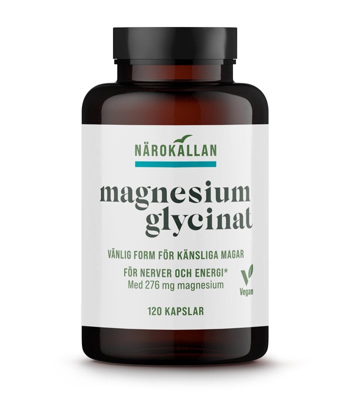 Närokällan Magnesiumglycinat 120 kapslar