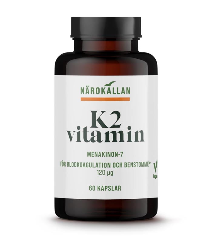 Närokällan K2 Vitamin 60 kapslar