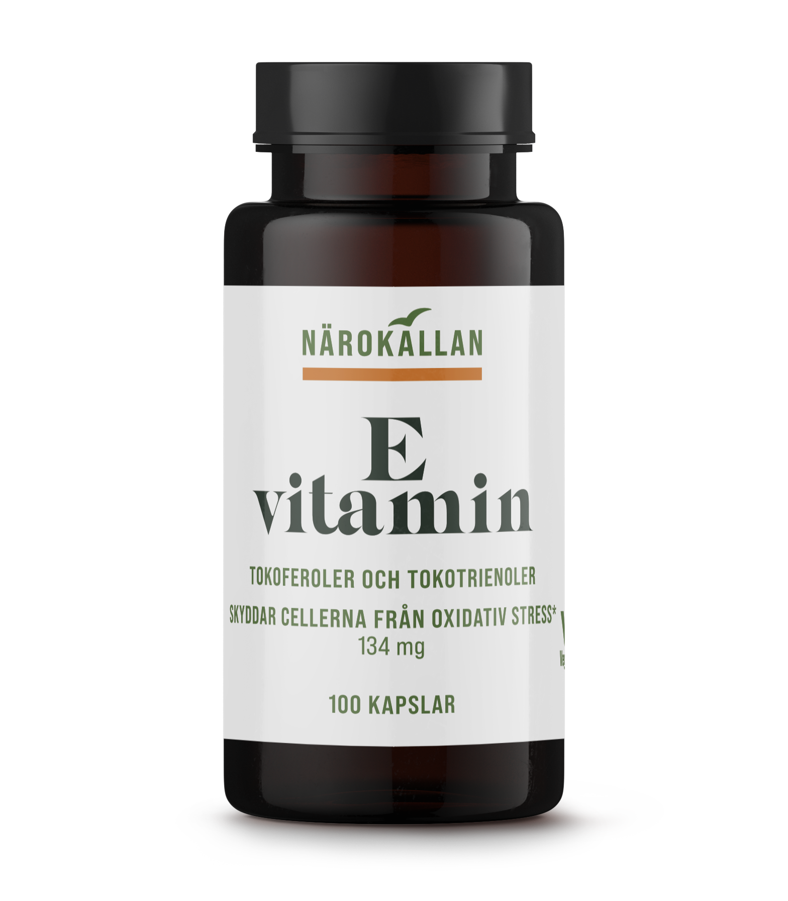 Närokällan E-Vitamin 200IE / 134 mg 100 kapslar