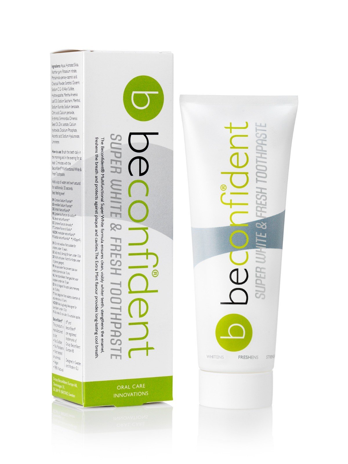 Beconfident Multifunctional Superwhite & Fresh Toothpaste 75 ml