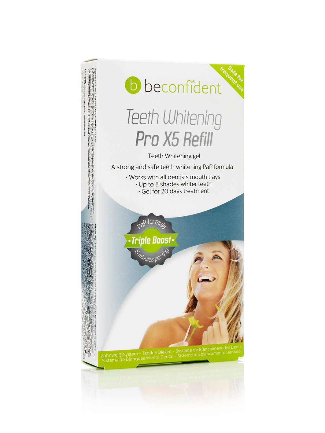 Beconfident Teeth Whitening Pro X5 Refill 2 x 10 ml