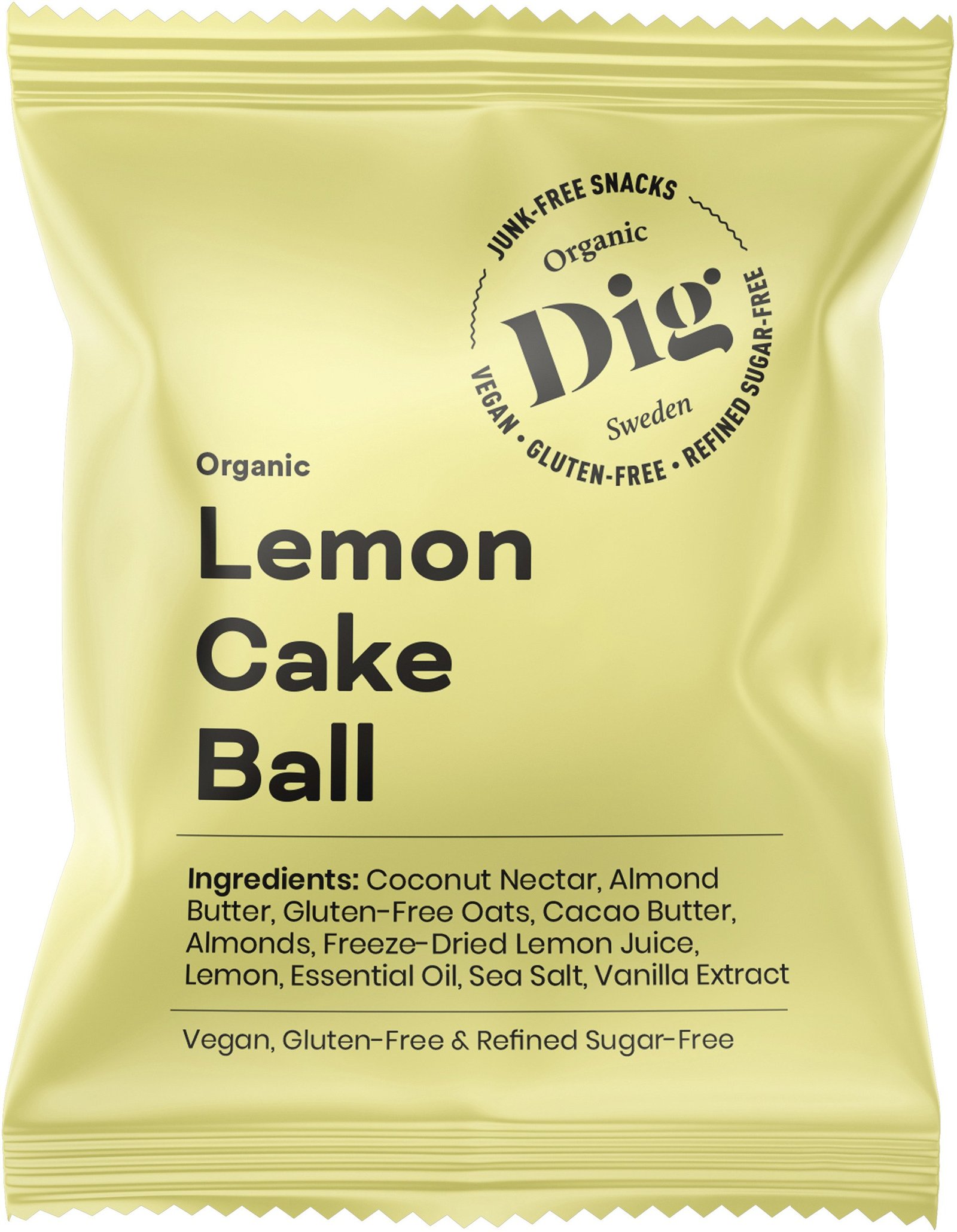 Dig/Get Raw Lemon Cake Ball 25 g