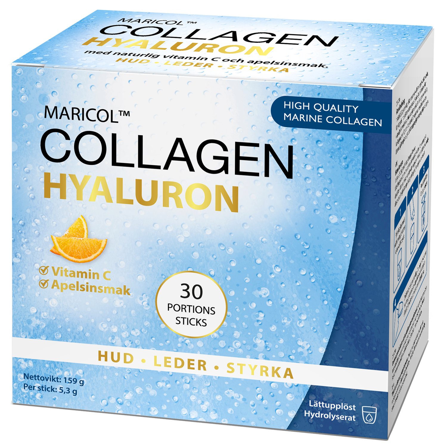 Re-fresh Superfood Collagen Hyaluron +C Box 30 sticks