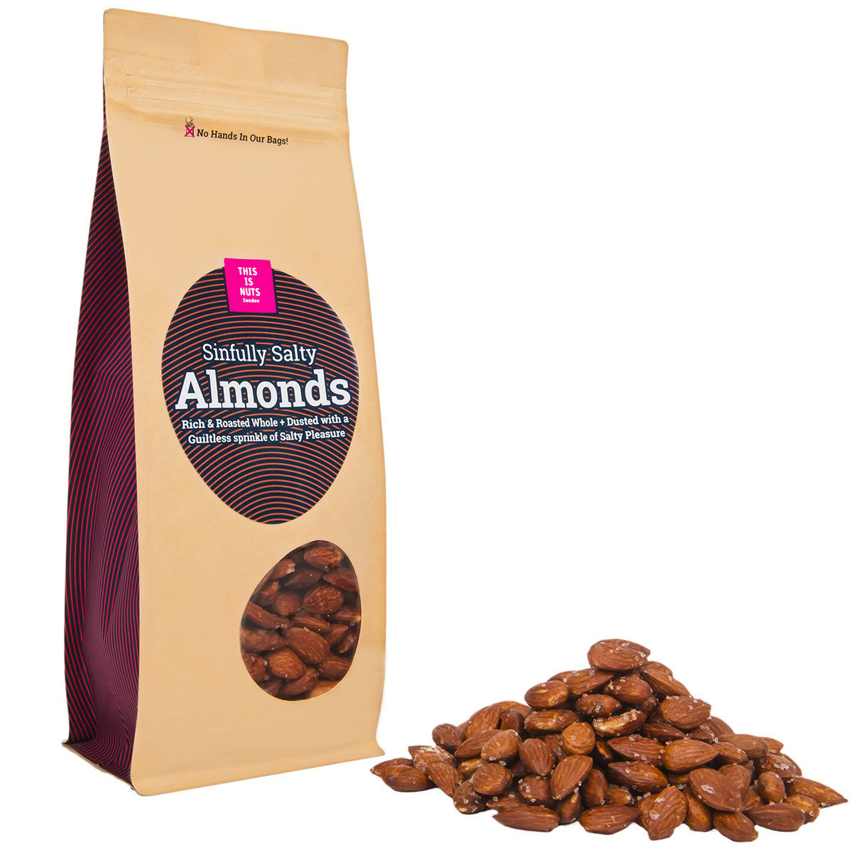 This is nuts Sweden Sinfully Salty Almonds 500g