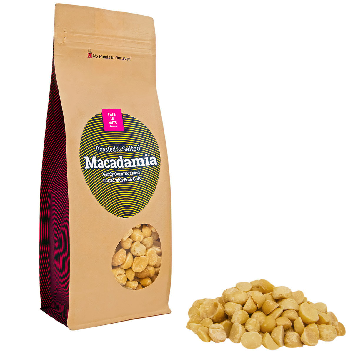 This is nuts Sweden Roasted & Salted Macadamia 150g