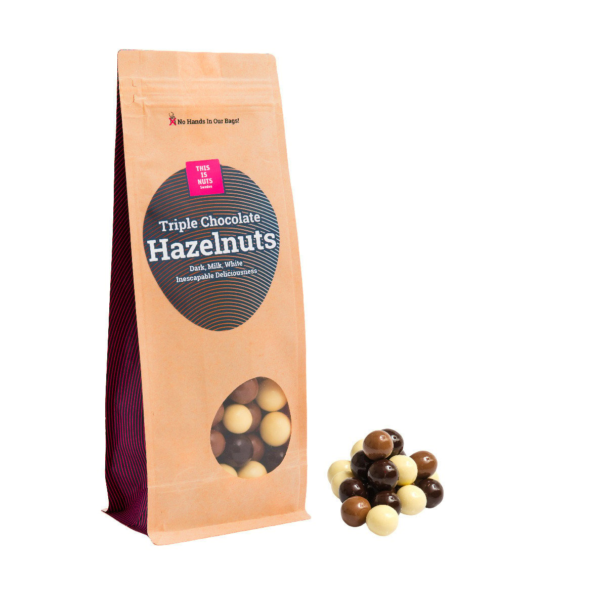 This is nuts Sweden Triple Chocolate Hazelnuts 250g