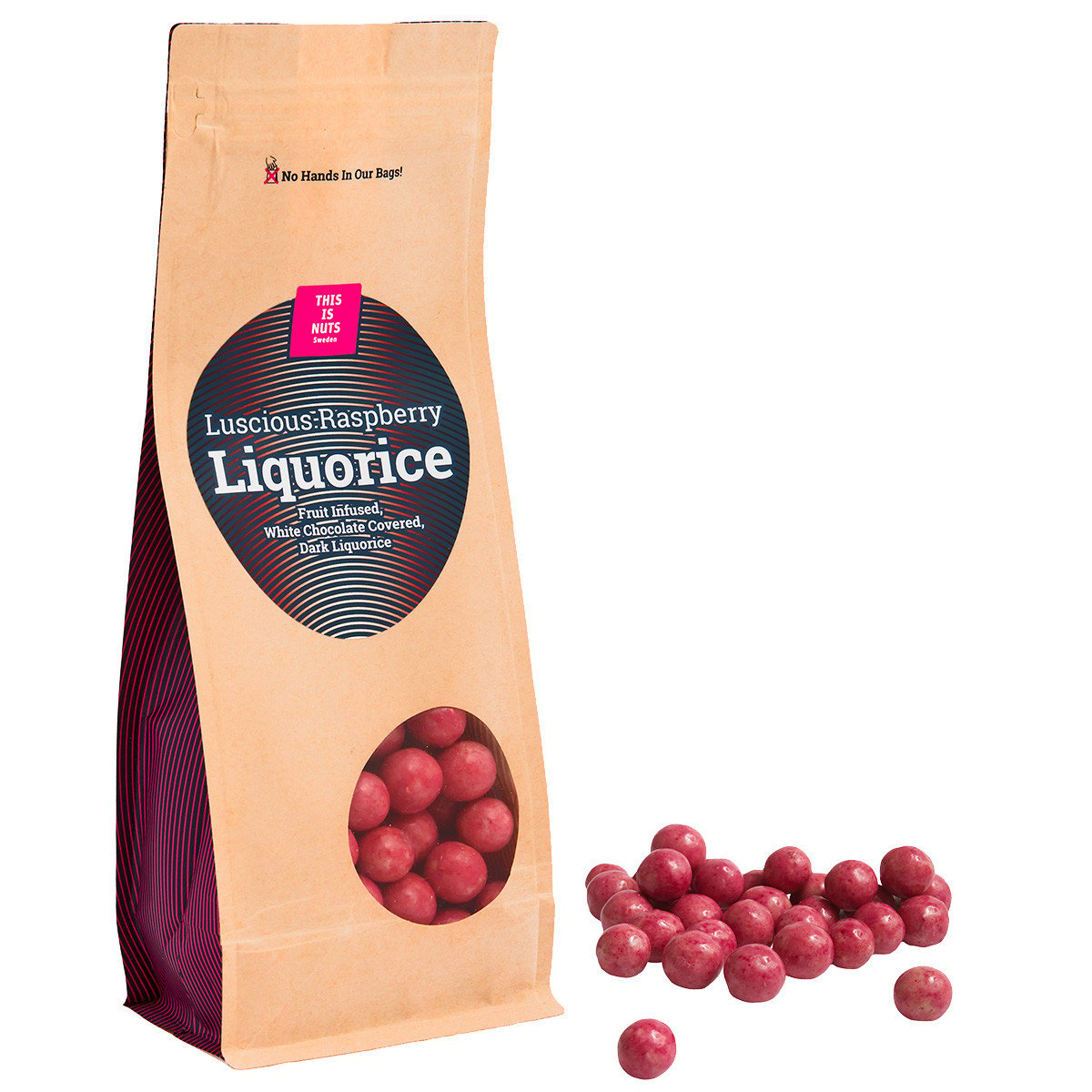 This is nuts Sweden Luscious Raspberry Liquorice 250g