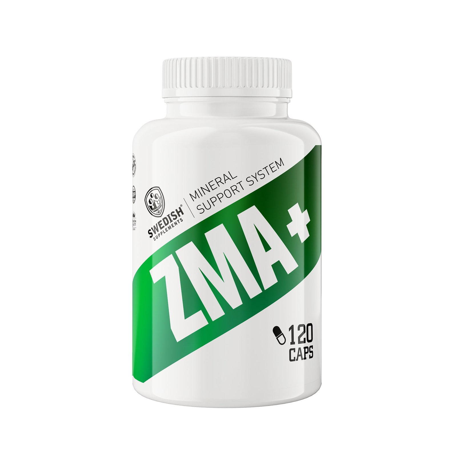 Swedish Supplements ZMA+ 120 kapslar