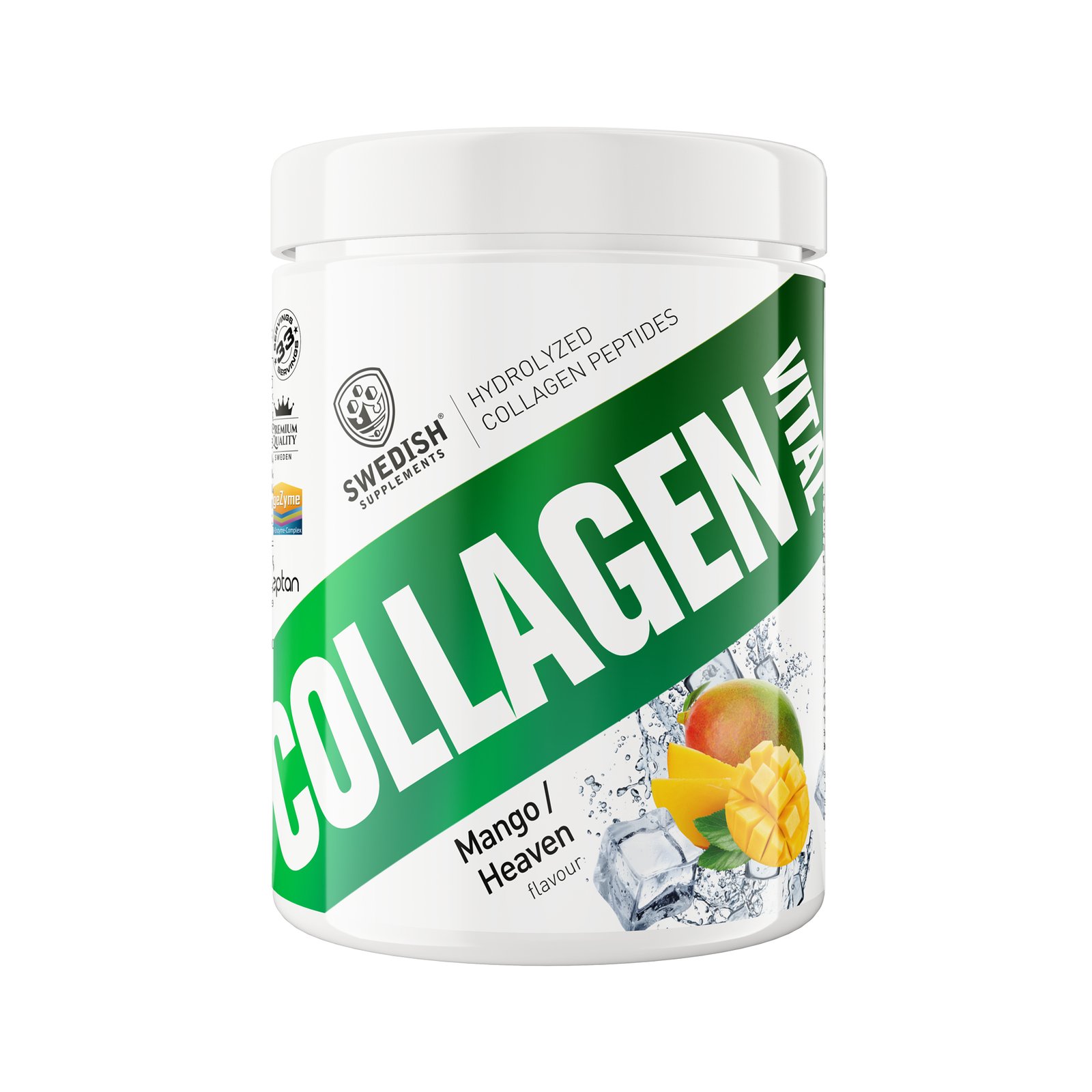 Swedish Supplements Collagen Vital Mango Heaven 400g