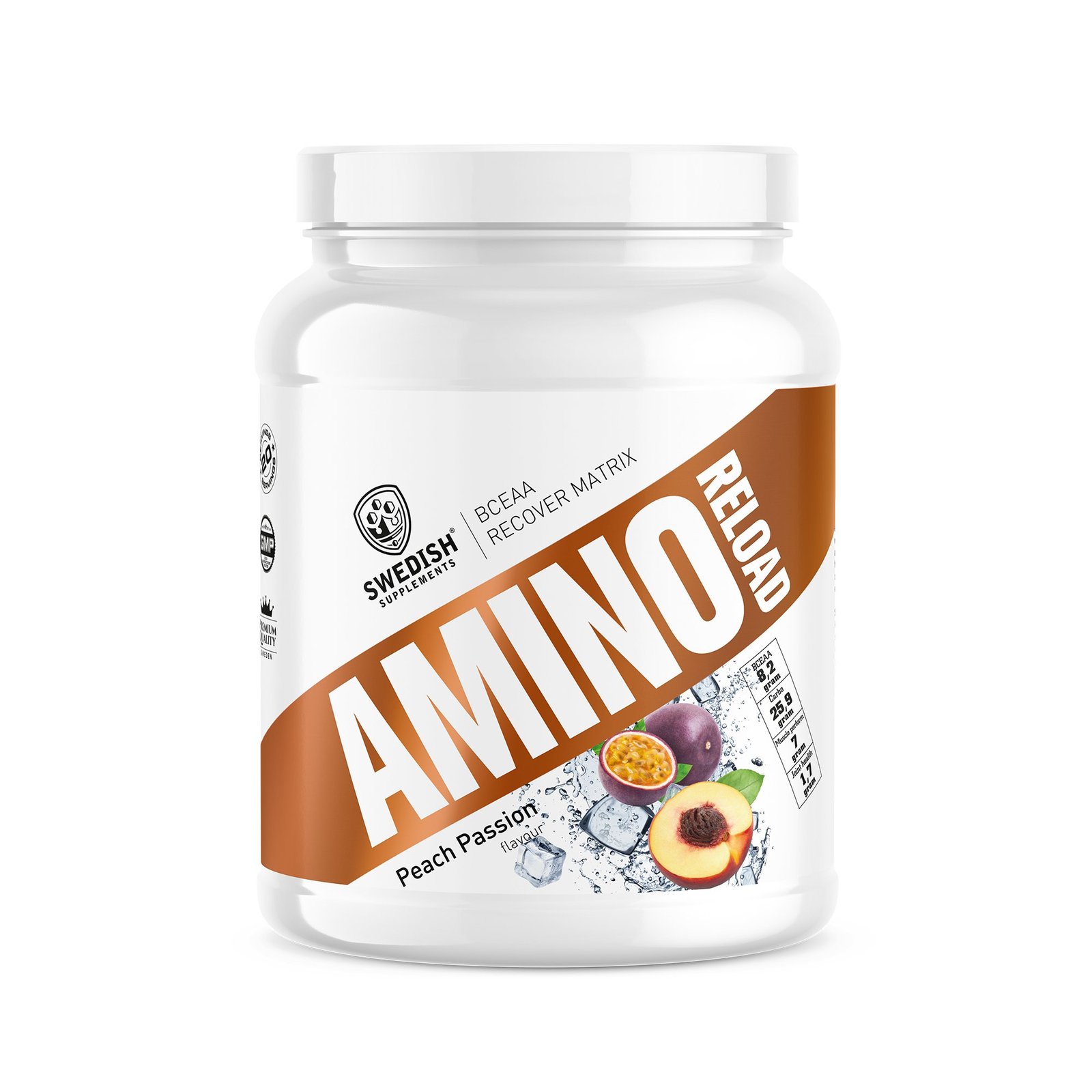 Swedish Supplements Amino Reload Peach Passion 1 kg