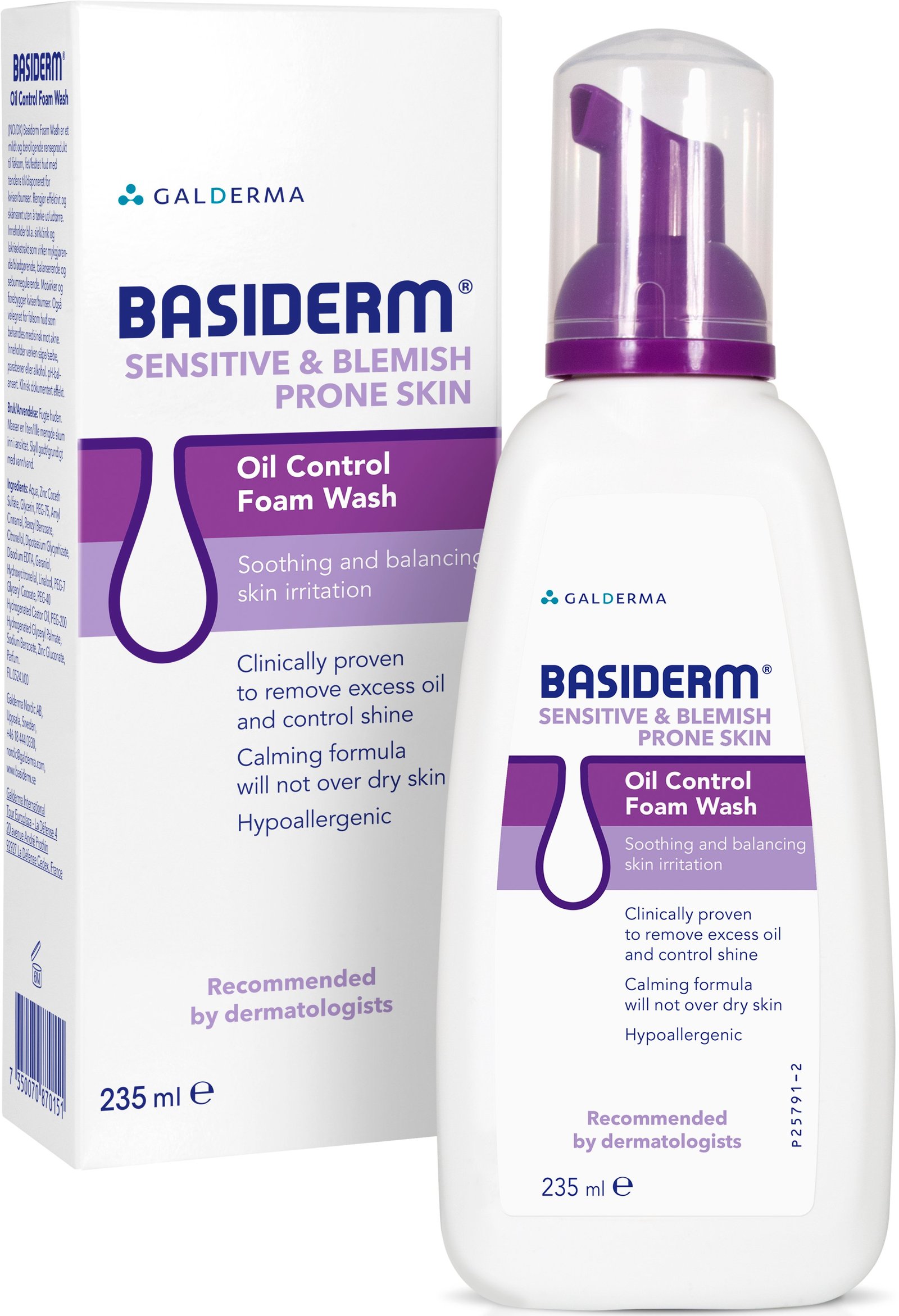 Basiderm Foam Wash 235ml