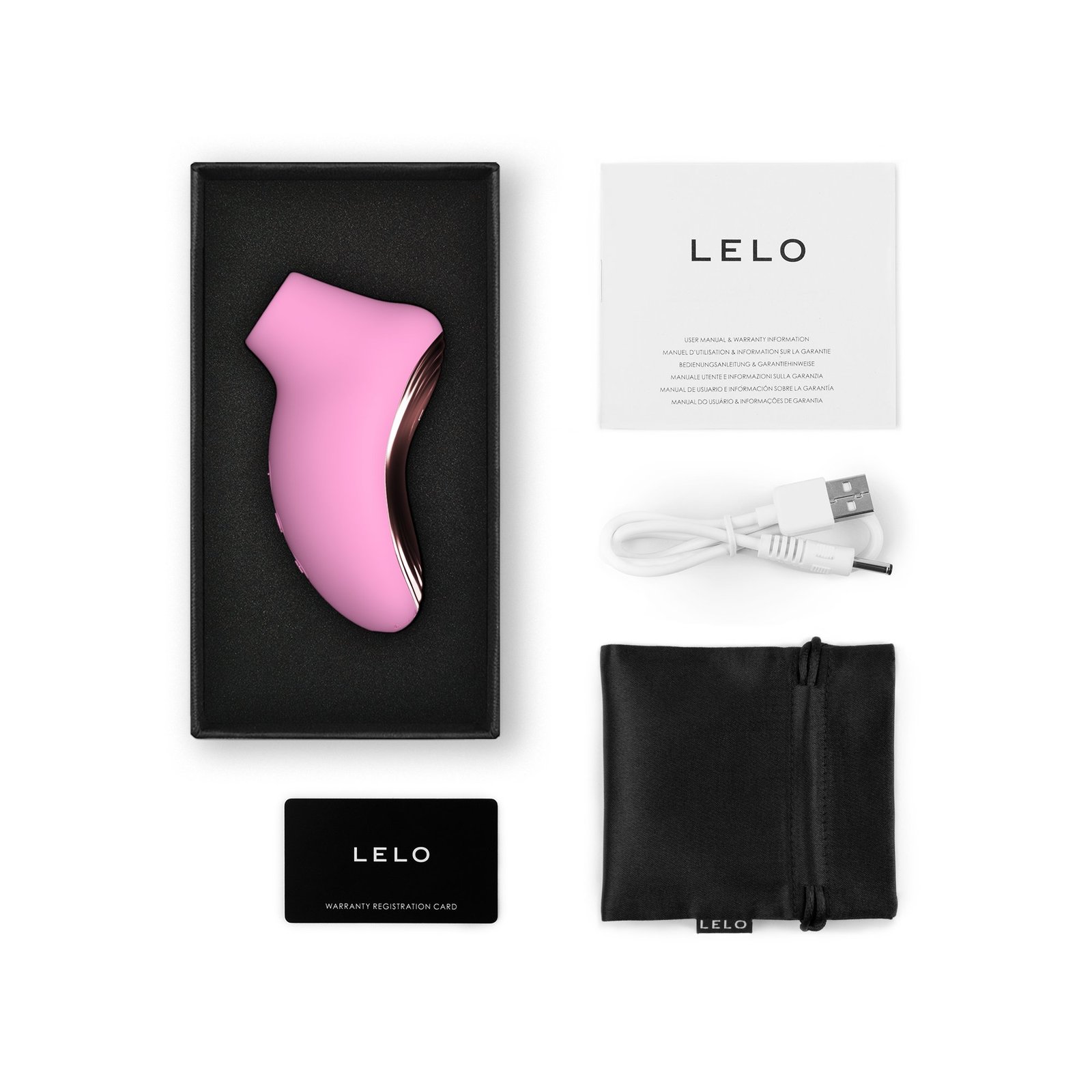 LELO SONA 2 Travel Pink 1 st