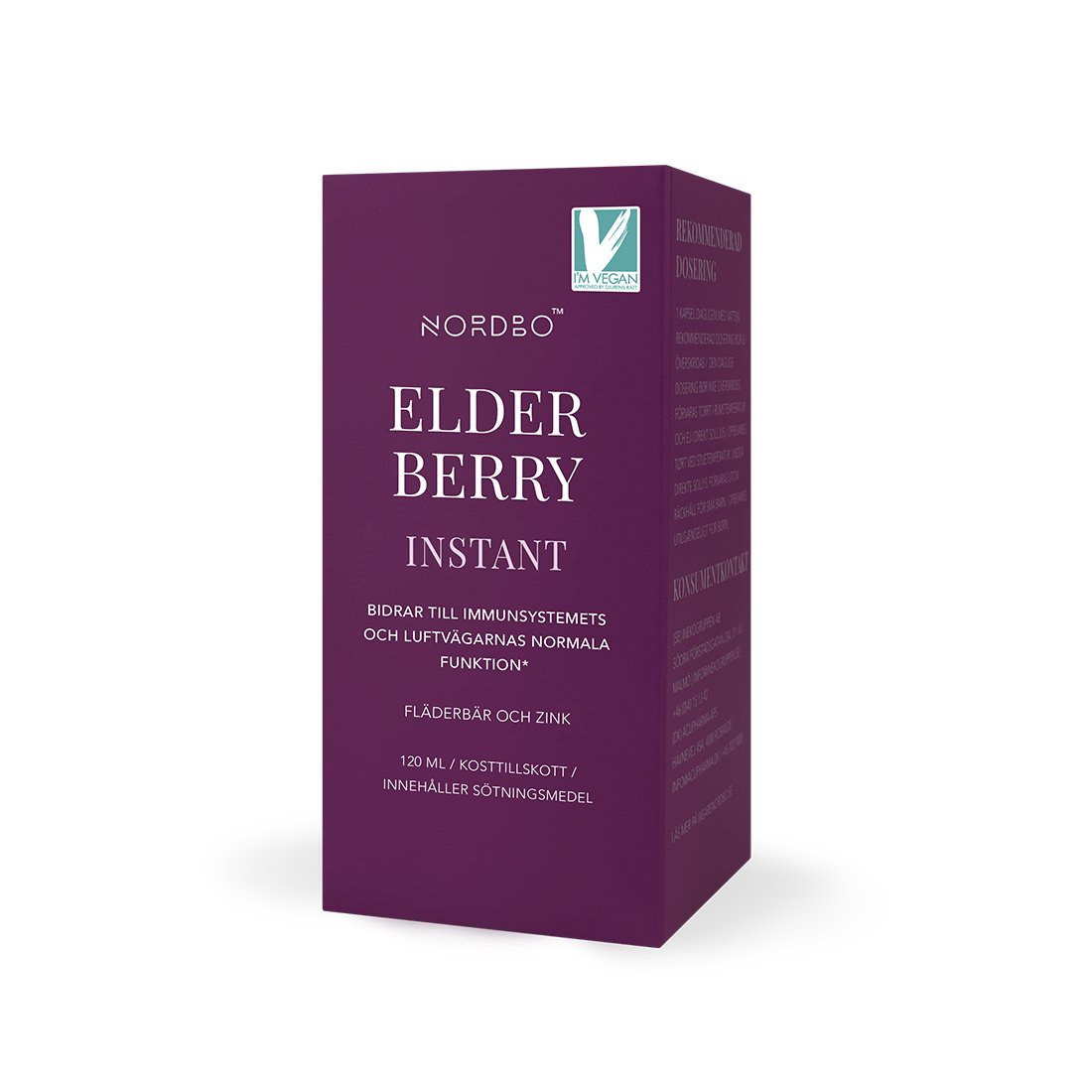 Nordbo Elderberry Instant 120 ml