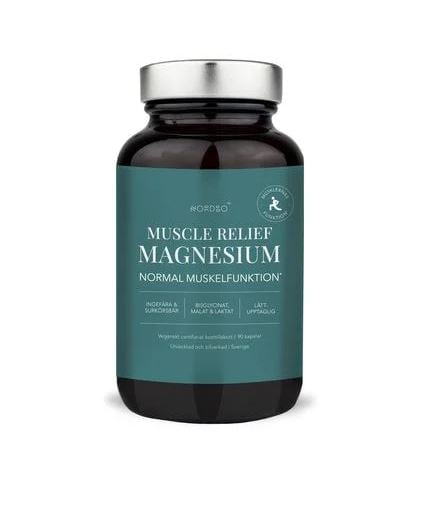 Nordbo Muscle Relief Magnesium 90 kapslar
