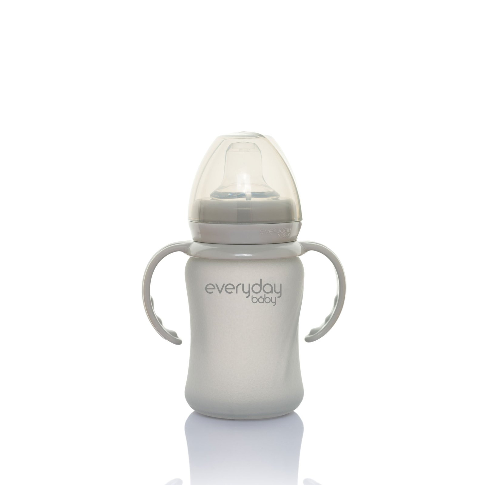 Everyday Baby Pipmugg Glas Healthy+ Quiet Grey 150 ml