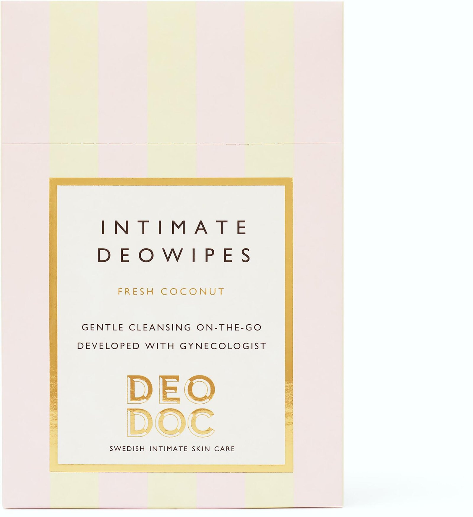 DeoDoc Intimate Wipes Fresh Coconut 10 st
