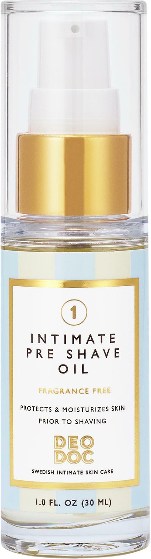 DeoDoc Pre-shave Intimate Oil Fragrance Free 30 ml