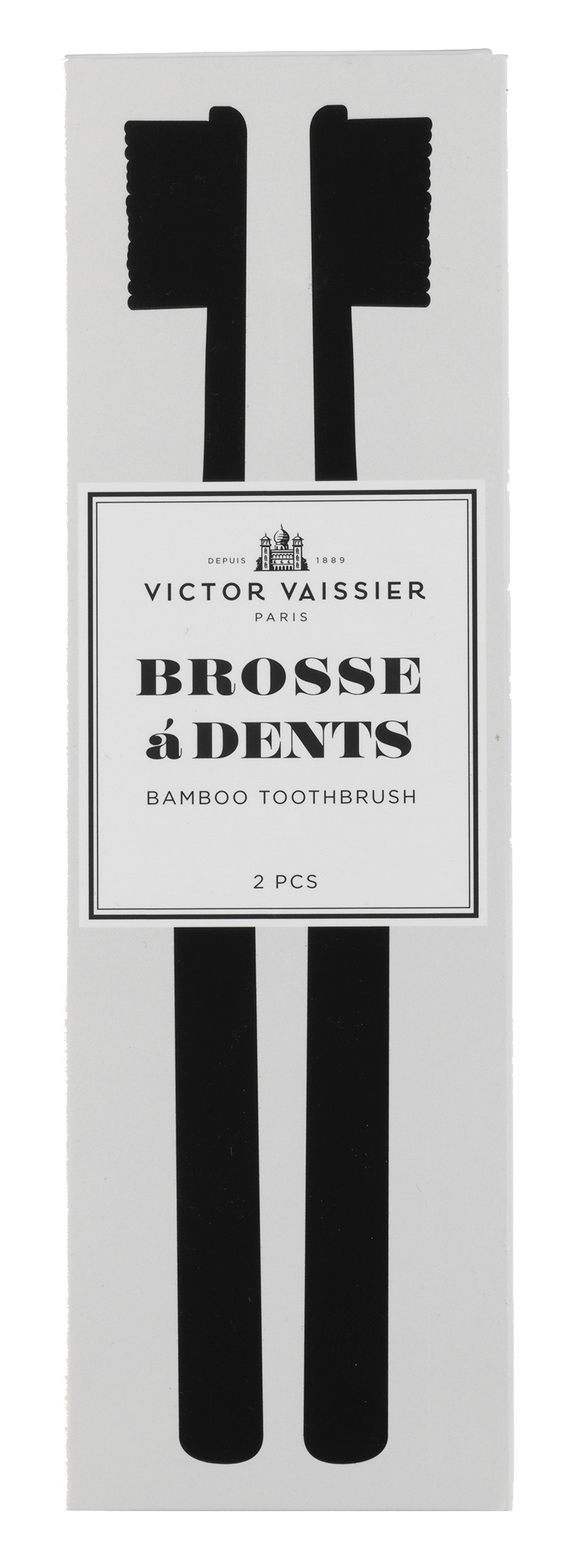 Victor Vaissier Brosse a Dents Toothbrush Medium/Soft 2-pack