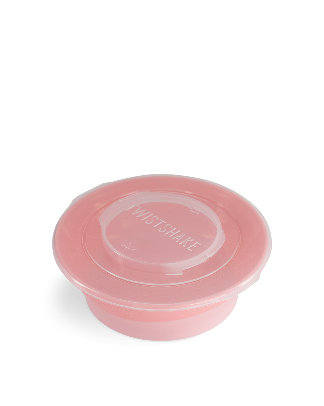 Twistshake Djup Barntallrik Med Lock Rosa